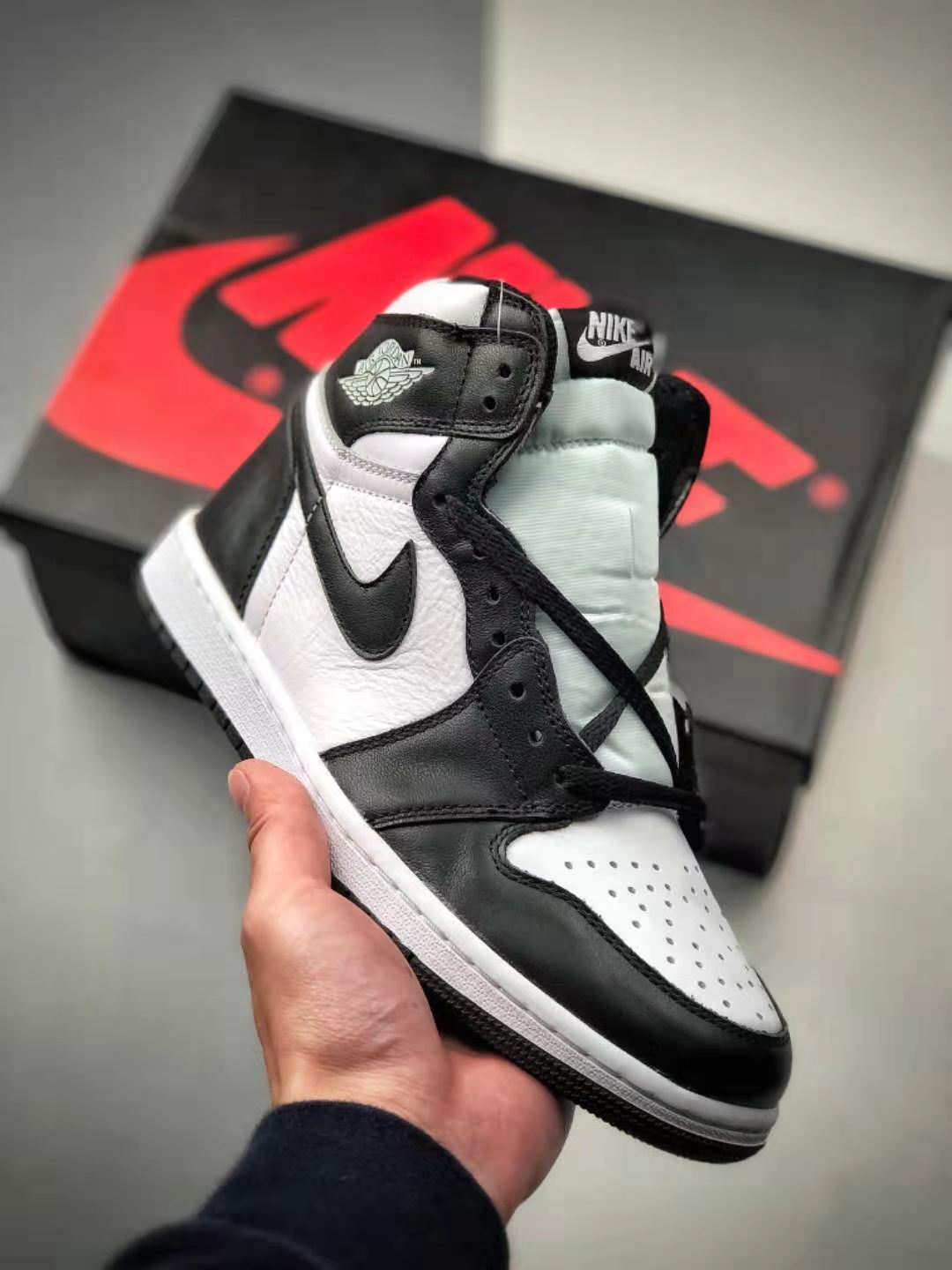 Air Jordan 1 Retro High OG 'Black White' 555088-010