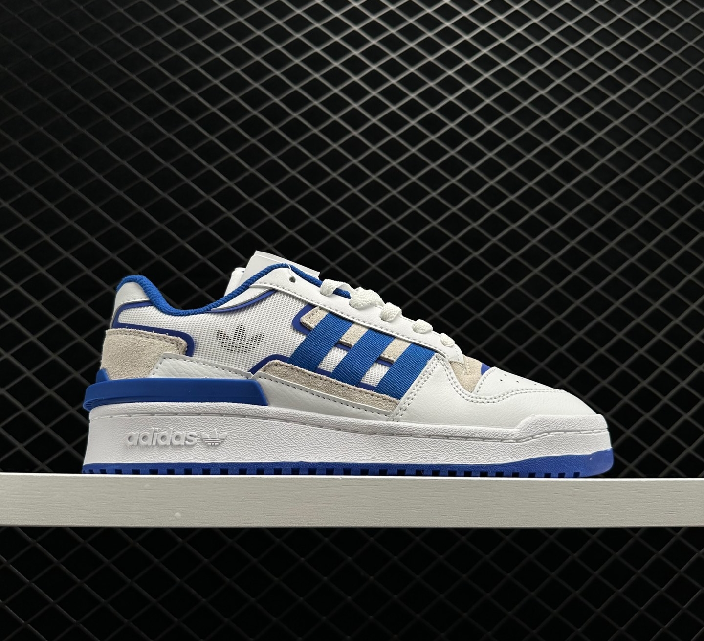 Adidas Originals Forum Exhibit Low 2 - Stylish Blue & White Shoes