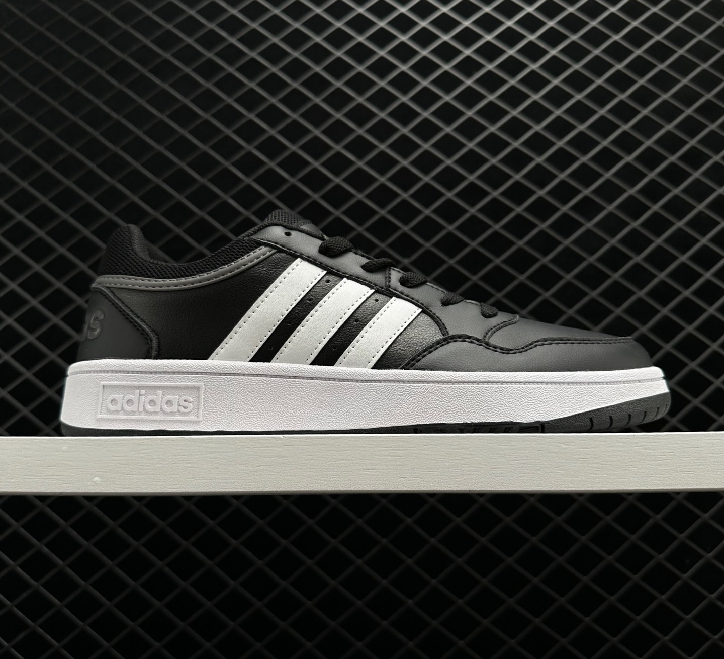Adidas Hoops 3.0 Low 'Core Black Grey' GY5432 - Stylish and Versatile Footwear - Order Now!