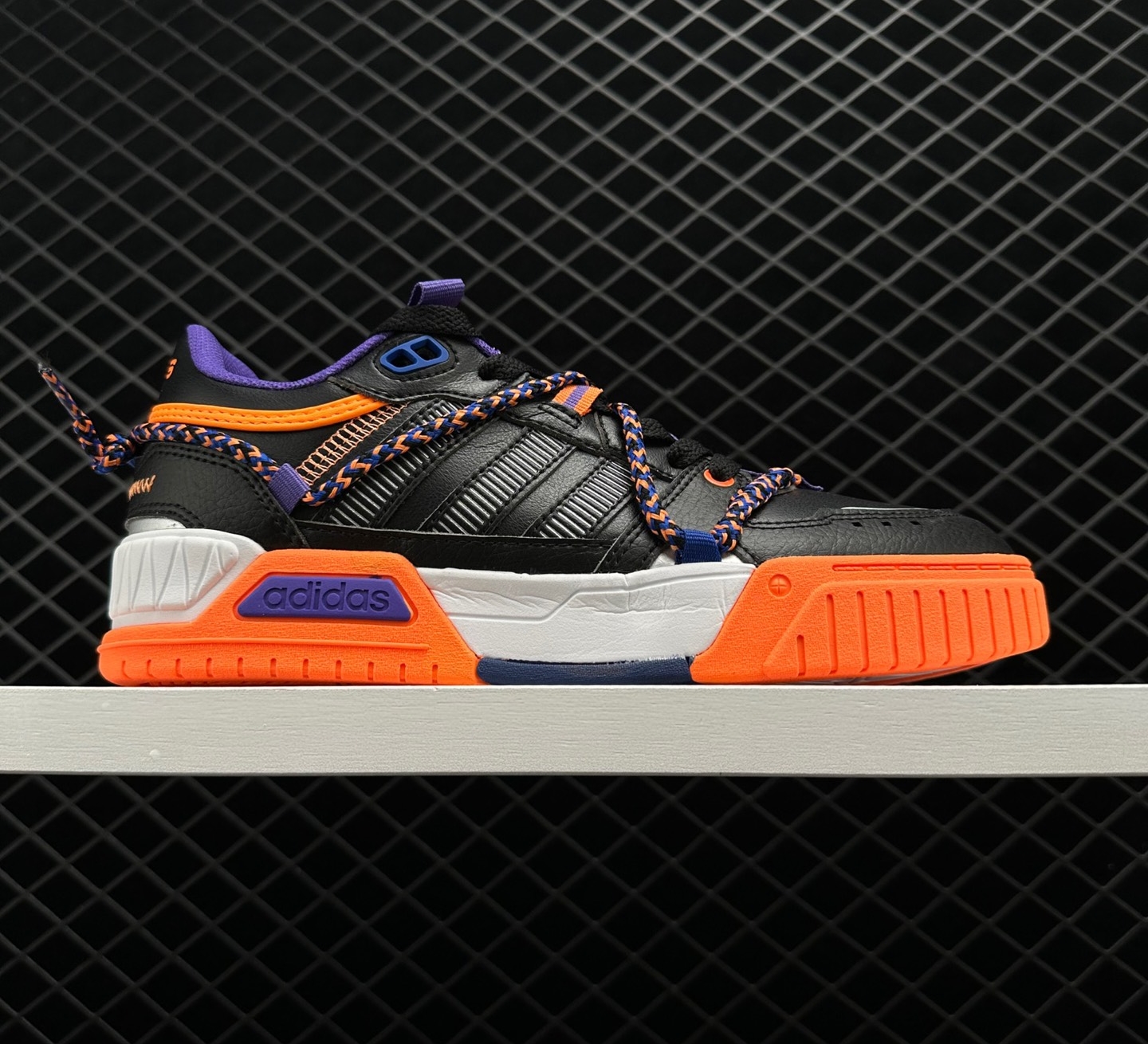 Adidas Neo D-PAD Lifestyle Black White Orange HQ4233 | Stylish and Versatile Sneakers