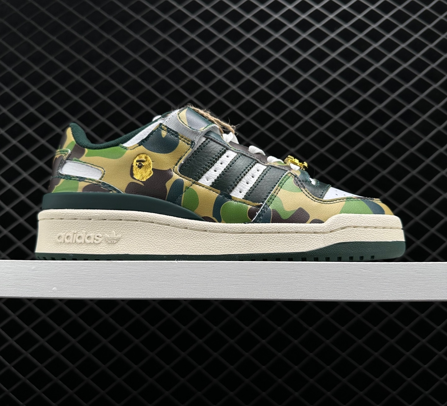 Adidas Forum Low 84 x BAPE '30th Anniversary - Green Camo' | Limited Edition Sneakers