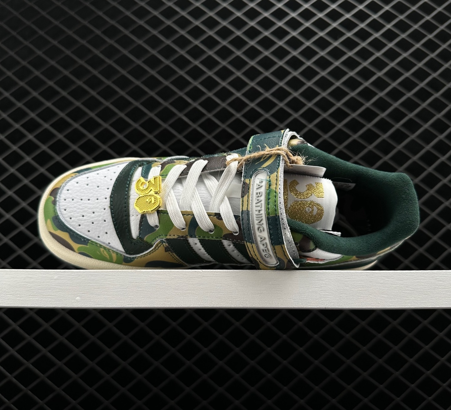 Adidas Forum Low 84 x BAPE '30th Anniversary - Green Camo' | Limited Edition Sneakers Adidas Forum Low 84 x BAPE '30th Anniversary - Green Camo' | Limited Edition Sneakers