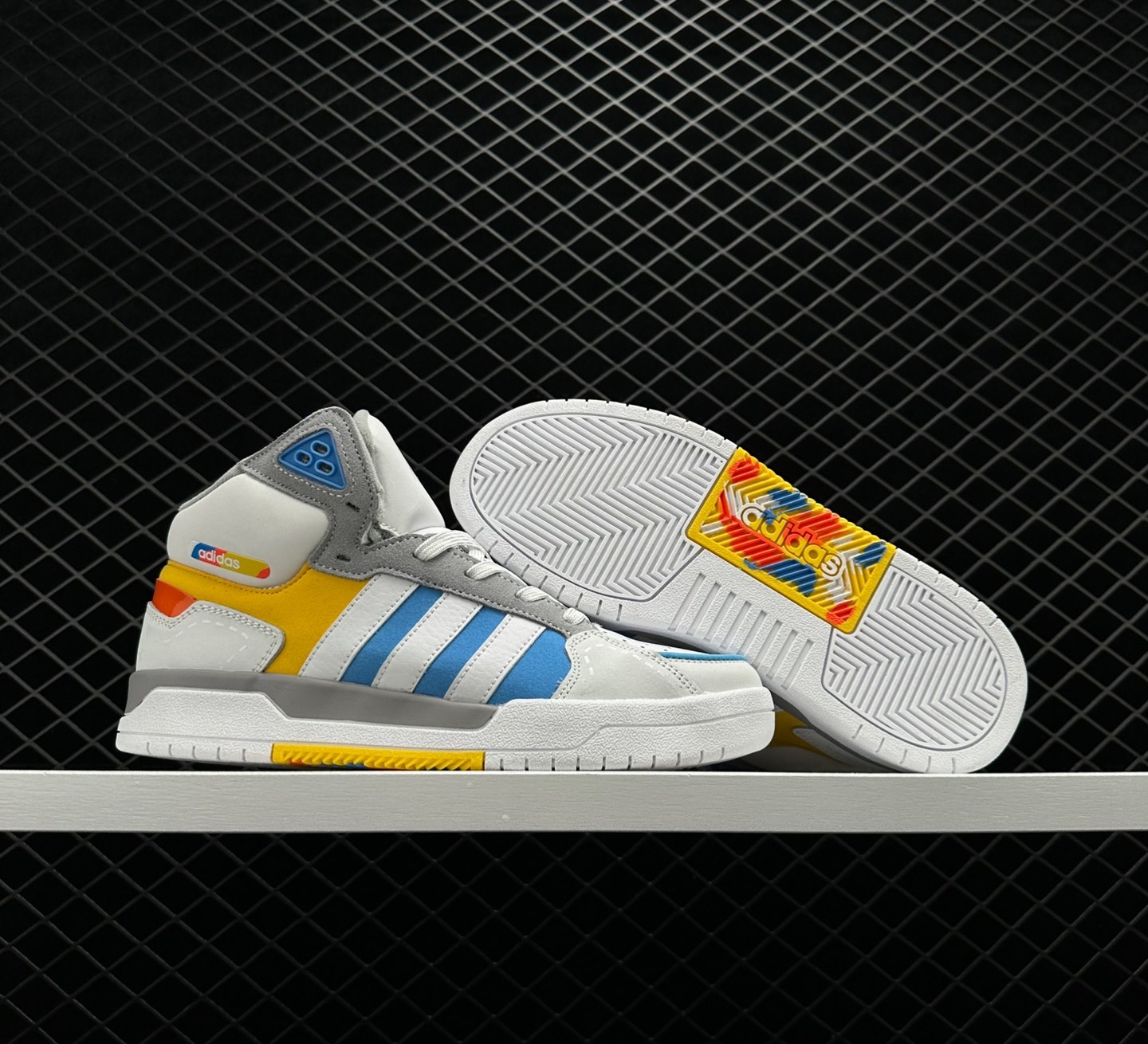 Adidas Neo 100DB Mid Basketball Shoes 'Multi-Color' GY4796 | Shop Now