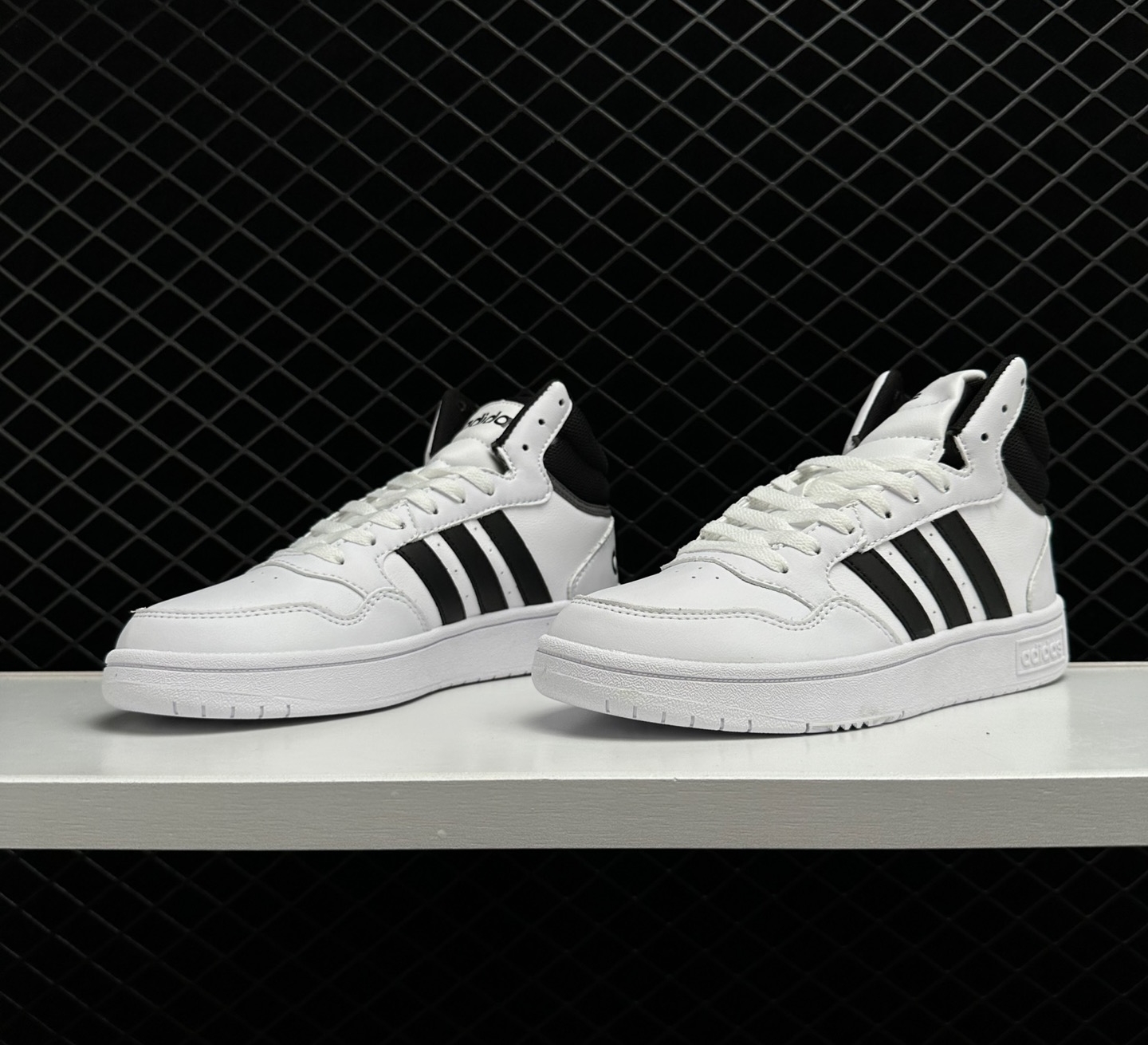 Adidas Neo Hoops 3.0 Mid Classic Vintage 'White' GW3019 - Stylish Retro Sneakers