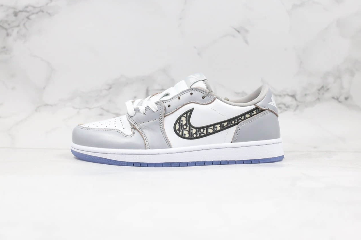 Nike Dior x Air Jordan 1 Low Grey CN8608-002 | Exclusive Collaboration 2021