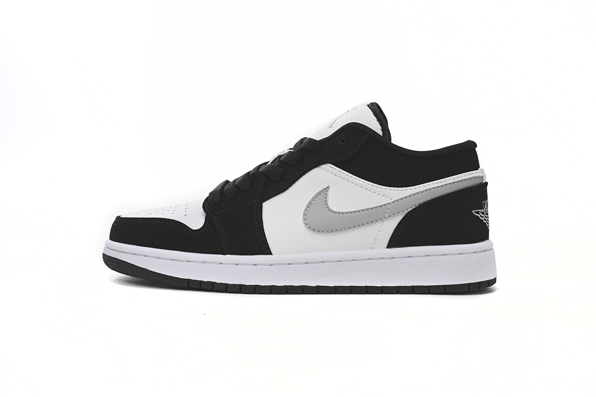 Air Jordan 1 Low New Emerald Black Grey White 552780-018 - Stylish and Classic Sneakers