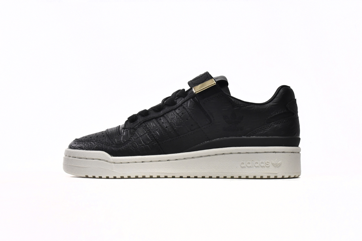 Adidas Forum 84 Low 'Croc Skin - Black' HP5550 - Stylish and Iconic Sneakers