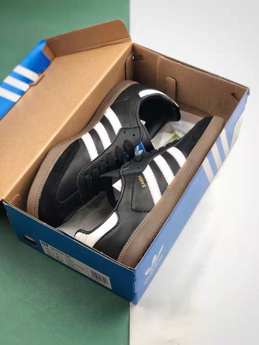 Adidas Samba OG Black Gum B75807: Classic Style and Comfort Adidas Samba OG Black Gum B75807: Classic Style and Comfort