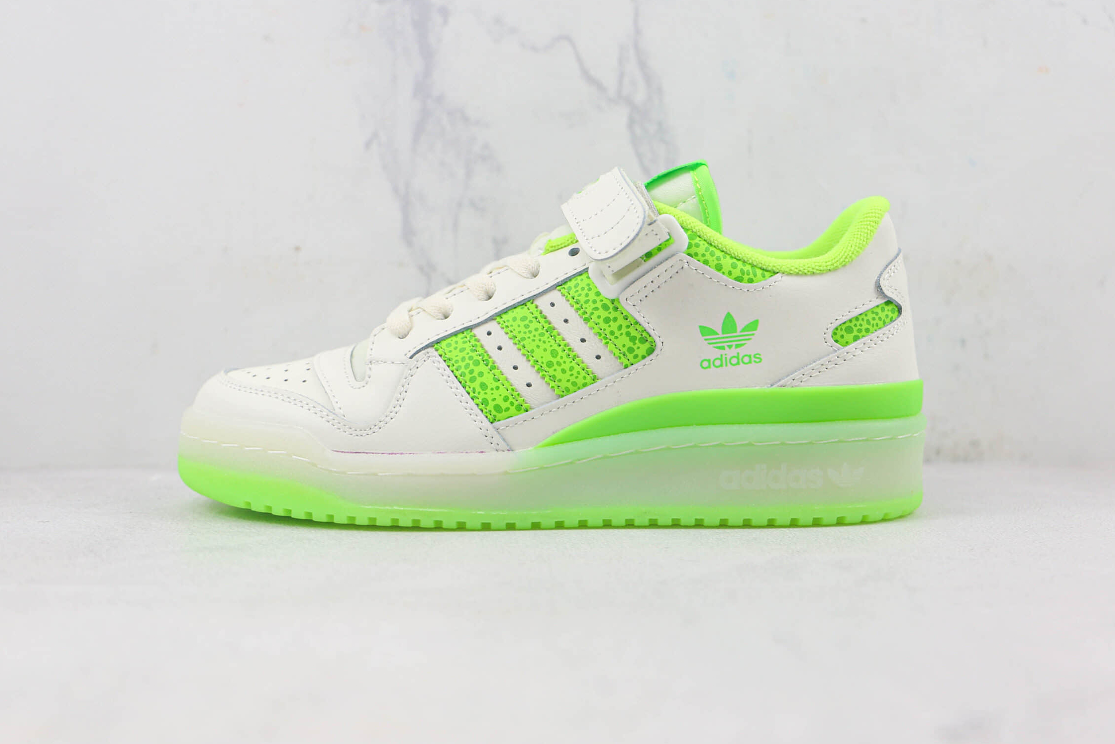 Adidas Forum Low Lime Green White - Refreshing Style and Comfort