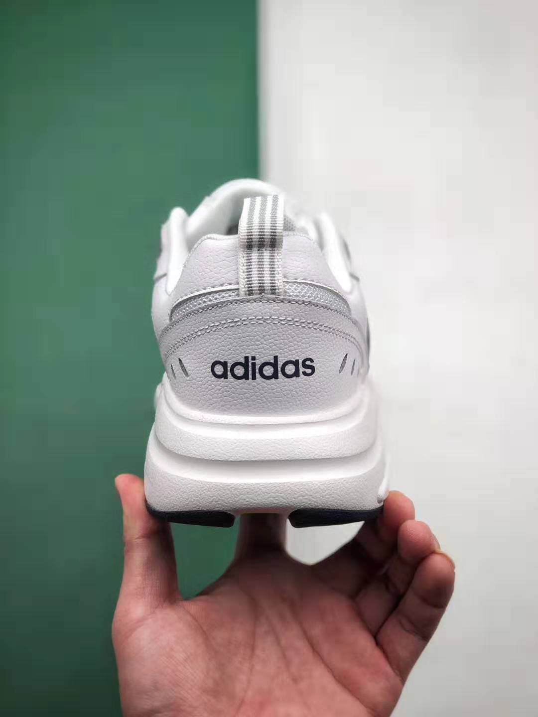 Adidas Neo Strutter 'White Dark Blue' EG2654 - Sleek and Stylish Footwear Adidas Neo Strutter 'White Dark Blue' EG2654 - Sleek and Stylish Footwear