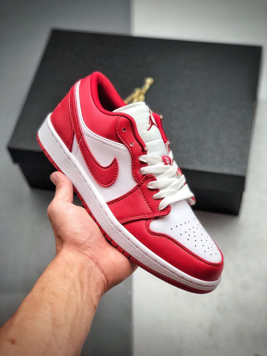 Shop the Air Jordan 1 Low 'Gym Red' 553558-611 - Limited Stock!