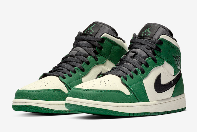 Air Jordan 1 Mid SE Pine Green 852542-301 - Stylish Sneakers for an Authentic Look Air Jordan 1 Mid SE Pine Green 852542-301 - Stylish Sneakers for an Authentic Look
