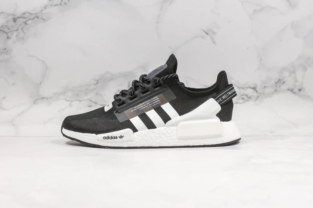 Adidas NMD_R1 V2 'Core Black' Sneakers - Limited Edition