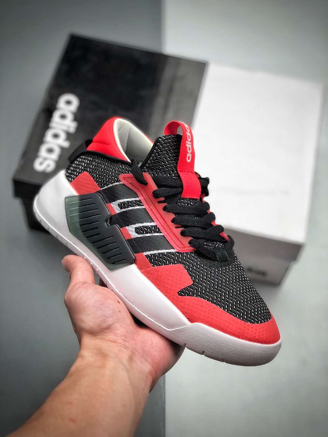 Adidas Neo Bball90s Black Red White EF0604 - Stylish and Versatile Footwear