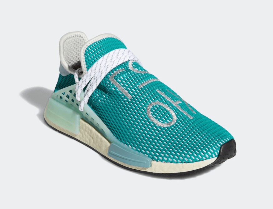 Adidas Pharrell x NMD Human Race 'Dash Green' Q46466 - Stylish and Sustainable Sneakers