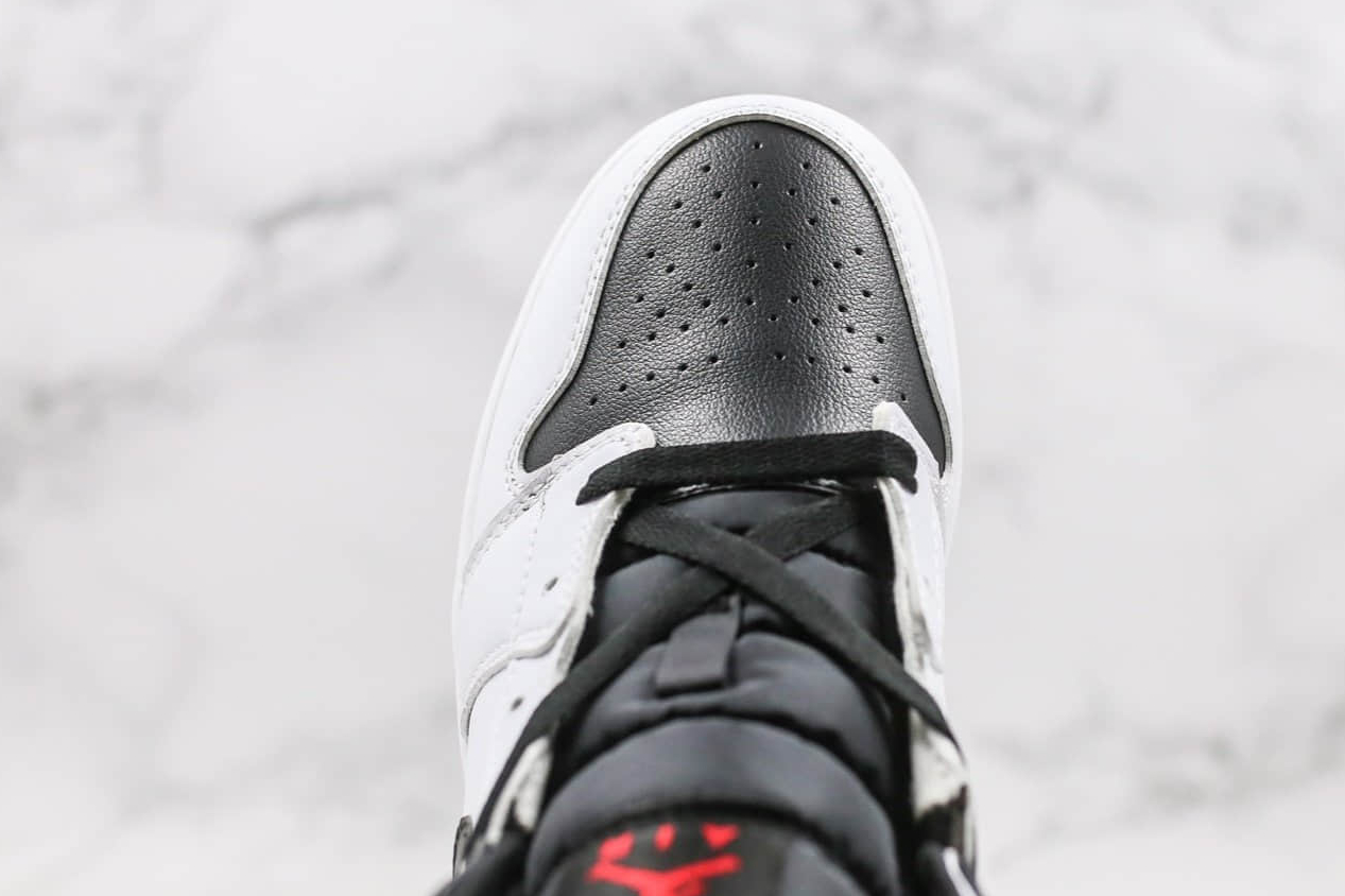 Air Jordan 1 Mid 'White Black' BQ6472-101 - Stylish and Classic Sneakers Air Jordan 1 Mid 'White Black' BQ6472-101 - Stylish and Classic Sneakers