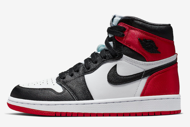 Air Jordan 1 High OG "Satin Black Toe" CD0461-016