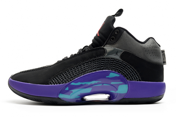 Air Jordan 35 Black/Grey-Purple Basketball Shoes - Premium Performance & Style