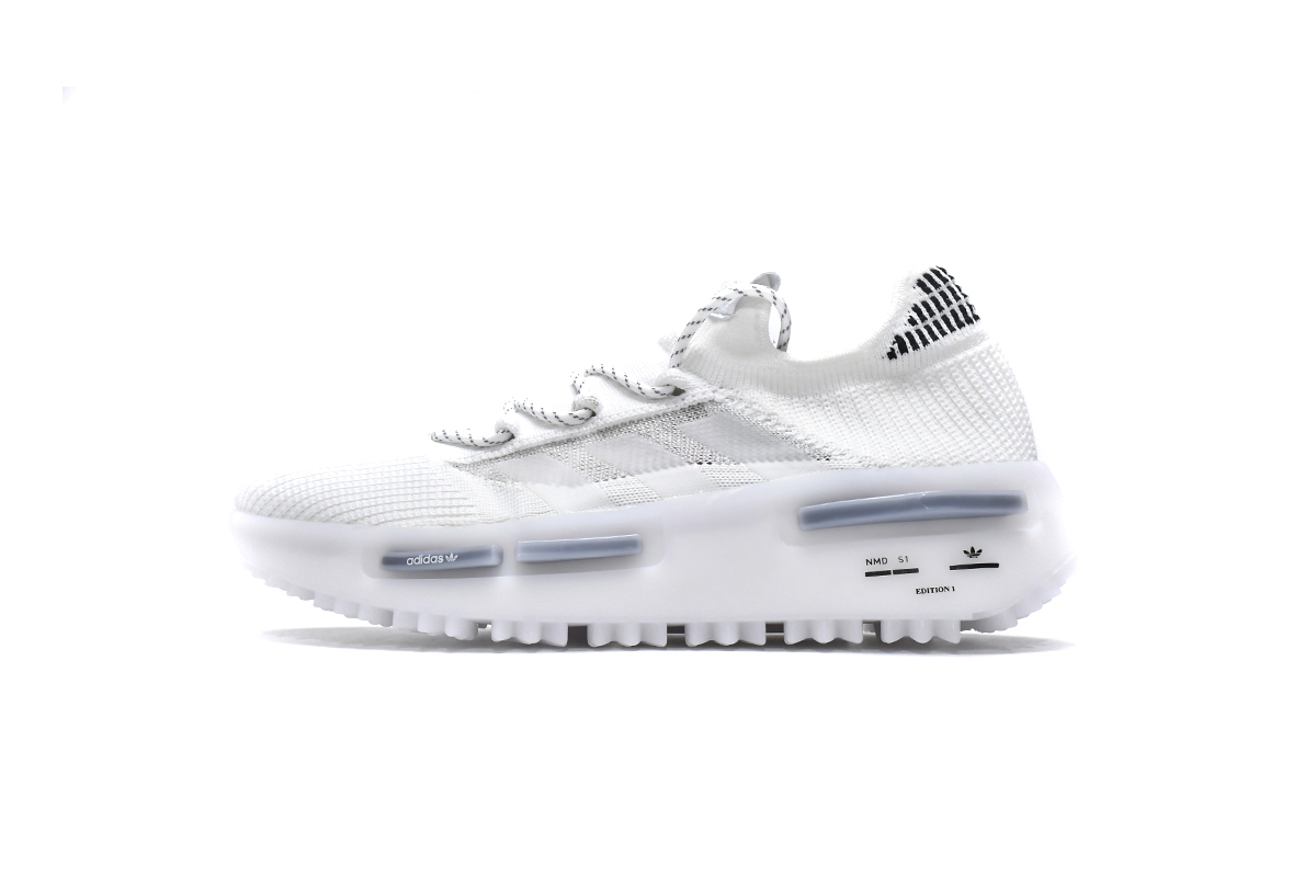Adidas NMD_S1 Running Shoes White GZ7900 - Lightweight & Stylish Footwear