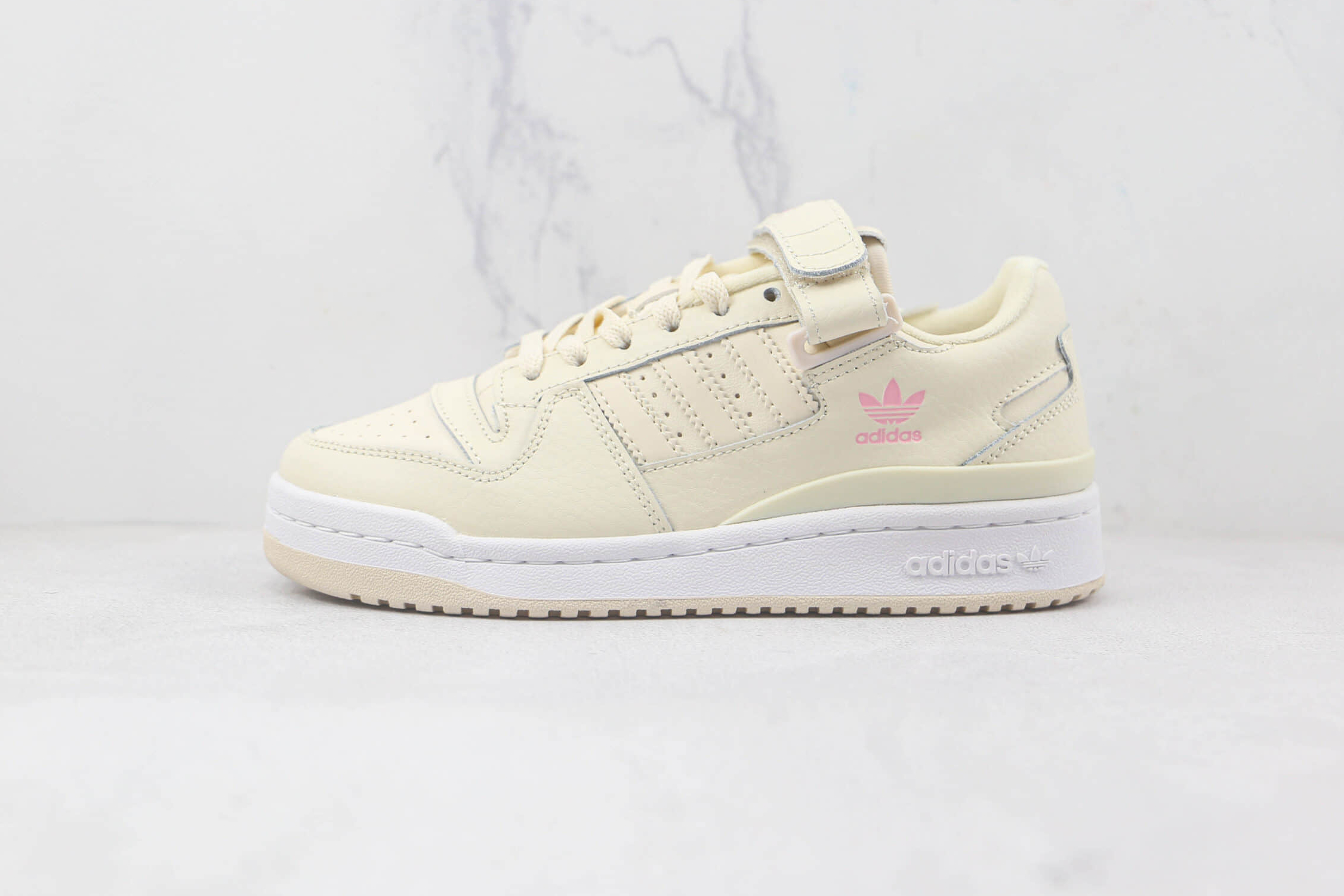 Adidas Forum Low Wonder White Halo Blue Pink - GV9190 | Limited Edition