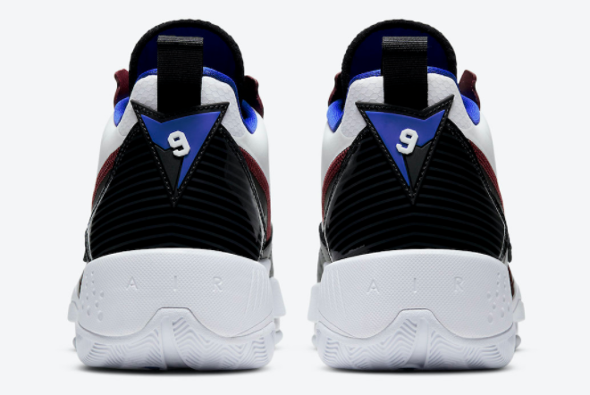 Jordan Zoom 92 Black White Blue Burgundy CK9184-004 - Stylish and Versatile Sneakers Jordan Zoom 92 Black White Blue Burgundy CK9184-004 - Stylish and Versatile Sneakers