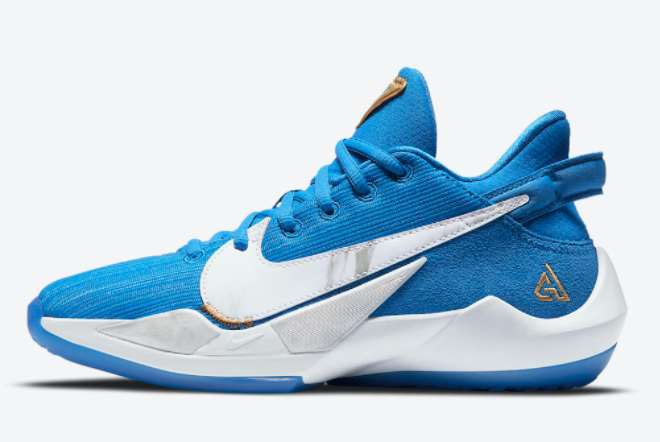 Nike Zoom Freak 2 GS 'Signal Blue' CZ4177-408: Unleash Athletic Excellence!