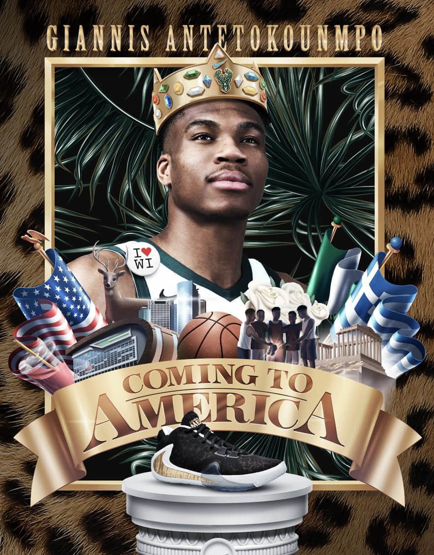 Nike Paramount Pictures x Zoom Freak 1 'Coming To America' BQ5422-900 - Limited Edition Basketball Shoes