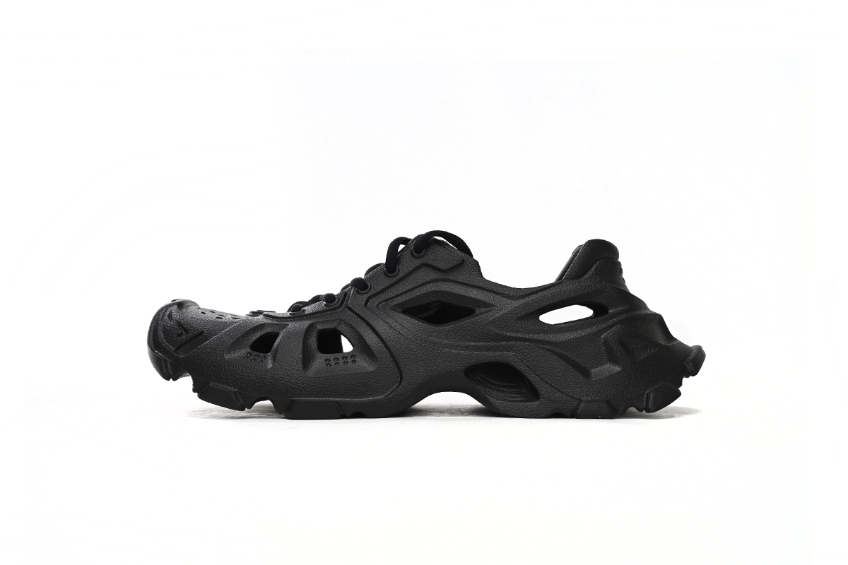 Balenciaga HD Lace Up Black 702421W3CES1000