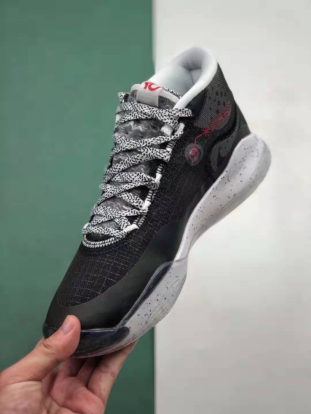 Nike Zoom KD 12 EP 'Black Cement' AR4230-002 - Performance Meets Style in the Latest KD Sneakers