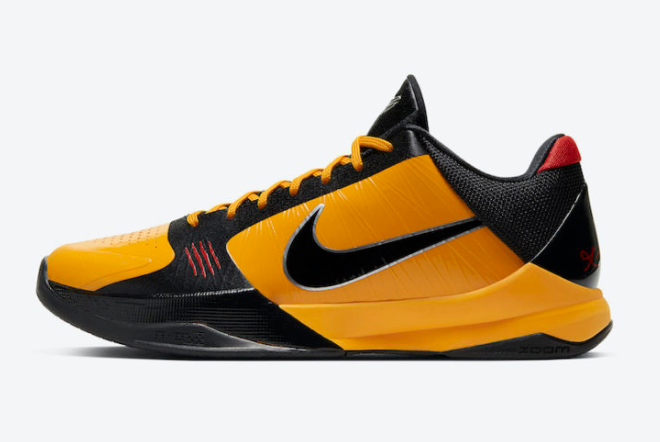 Nike Kobe 5 Protro 'Bruce Lee' CD4991-700 - Iconic Tribute to the Martial Arts Legend