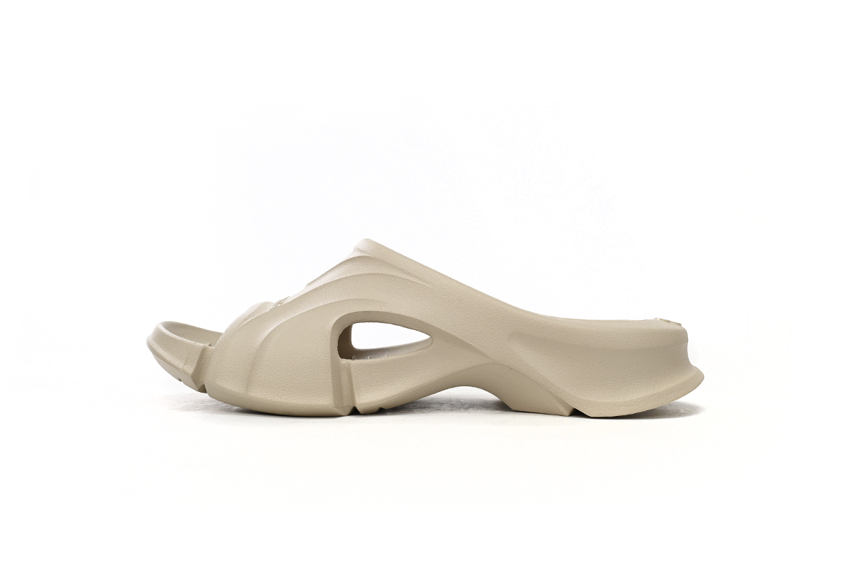 Coco Shoes Balenciaga Mold Slide Sandal Beige 653874W3CE29300 - Stylish and Comfortable Footwear
