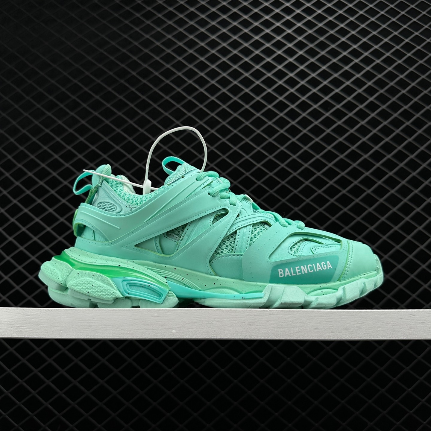 Balenciaga Track Recycled Green Sneaker 542023W3FE33000