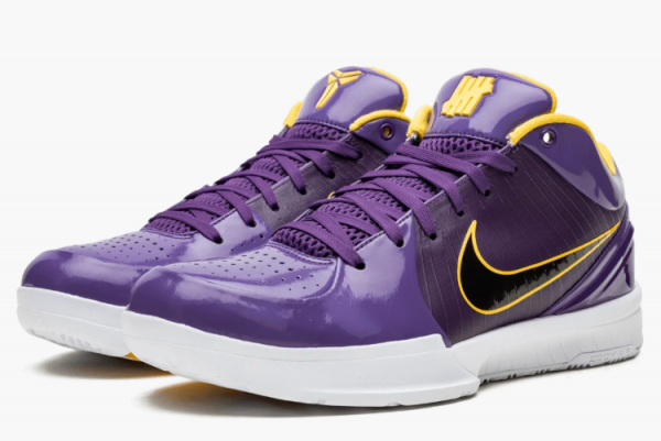 Undefeated x Nike Kobe 4 Protro 'Lakers' CQ3869-500 - Limited Edition Collaboration with Undefeated
