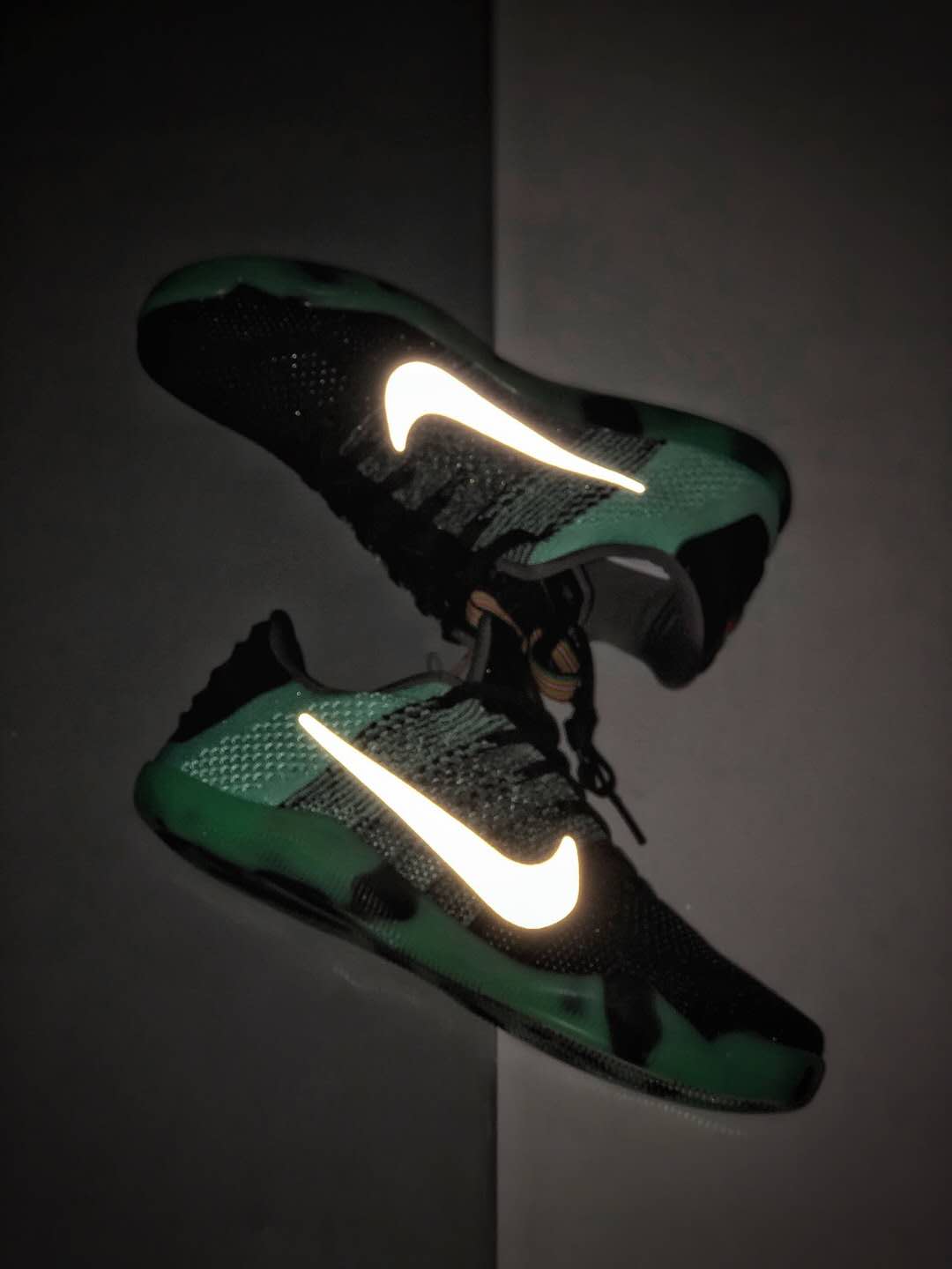 Nike Kobe 11 Elite Low All Star Green Glow Men Shoes - Flyknit 822521 305