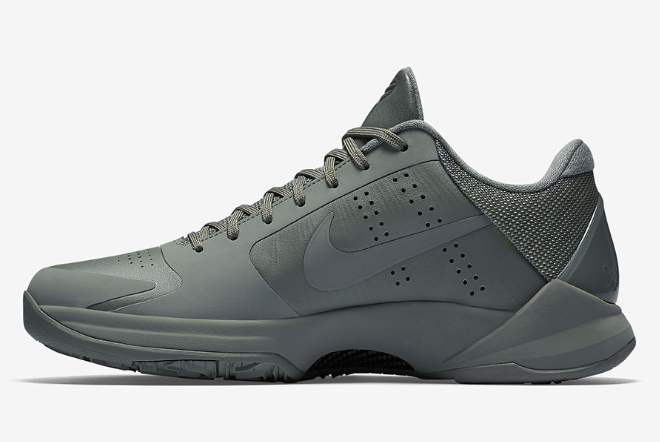 Nike Zoom Kobe 5 FTB 'Fade To Black' Tumbled Grey 869454-006 - Shop the Latest Kobe 5 FTB Collection