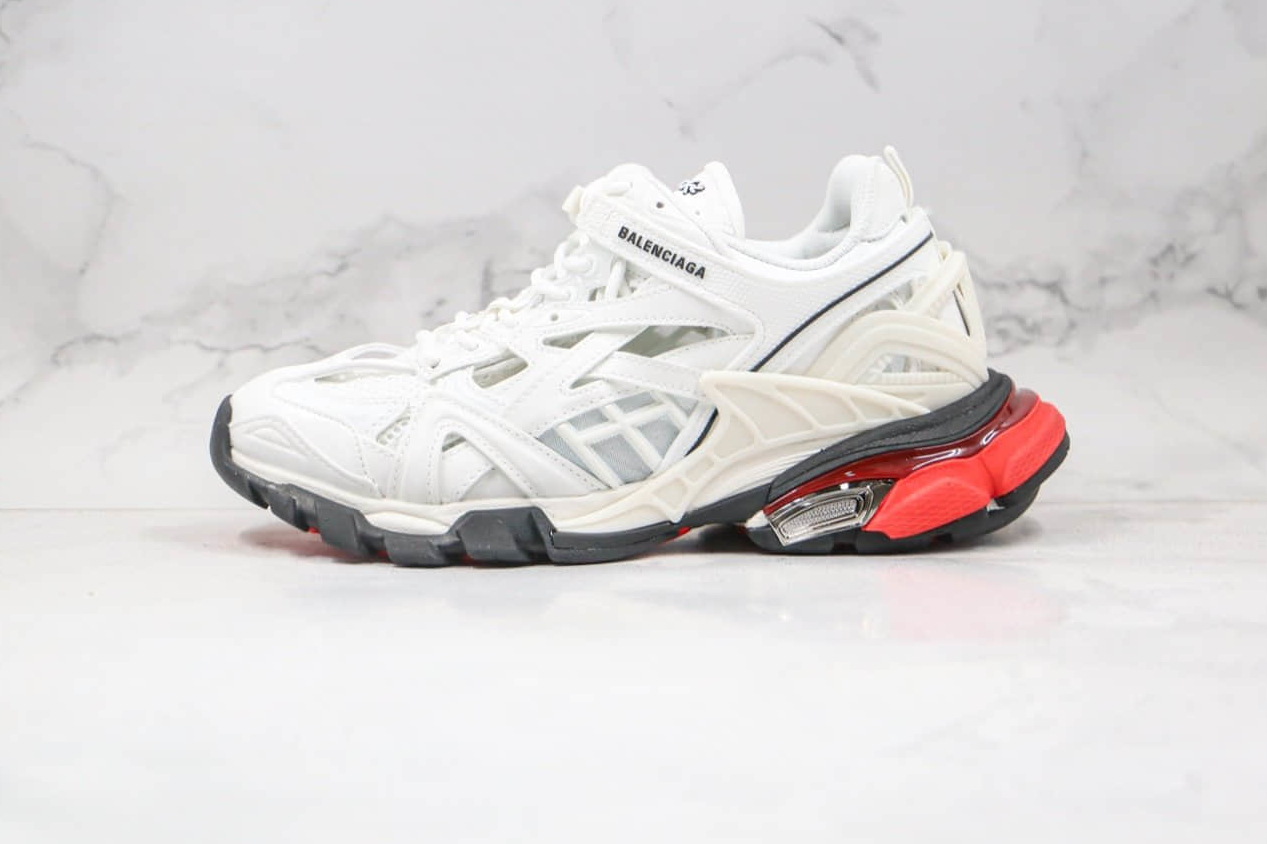 Balenciaga Track.2 Trainer White Red 568614W2GN39610 - Best Price & Quality