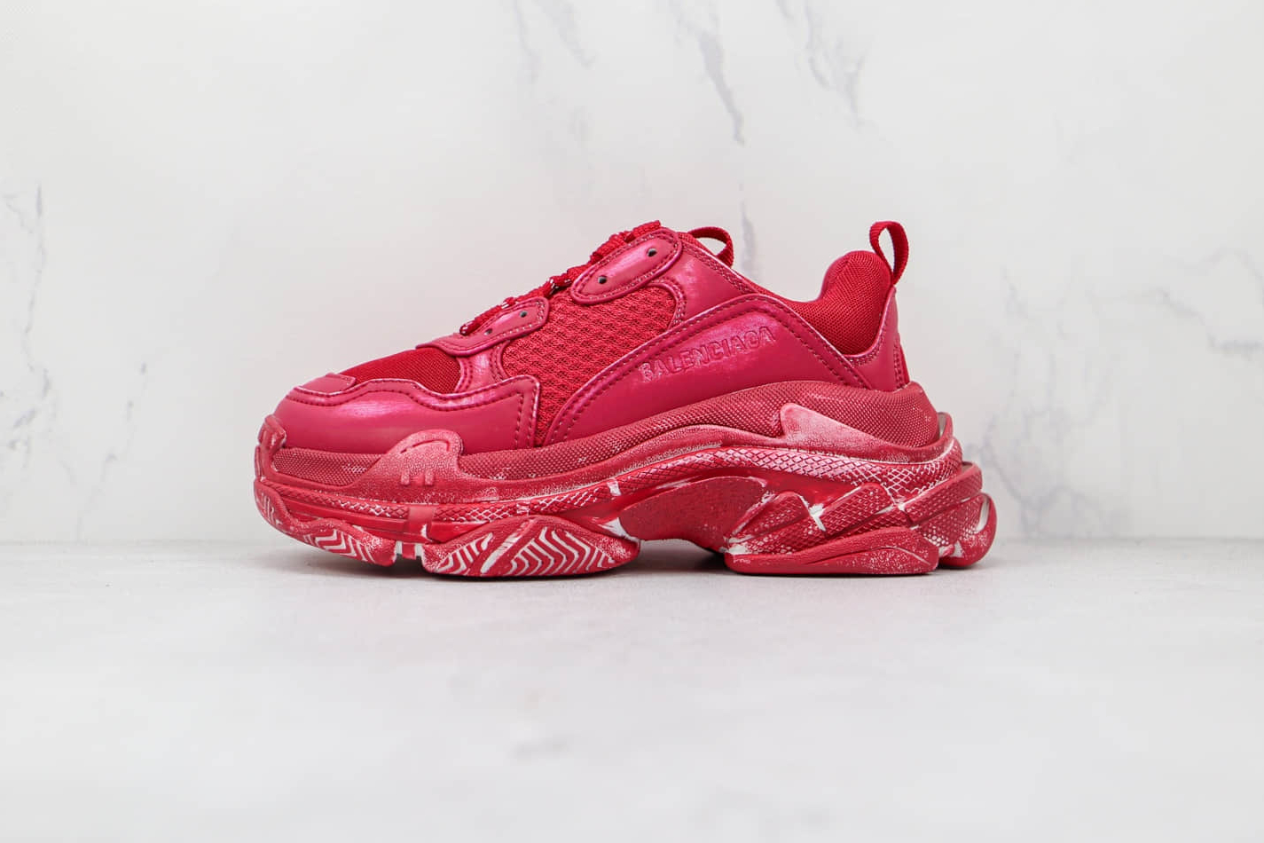 Balenciaga Triple S Sneaker 'Dark Red' 536737 W3CN3 6000