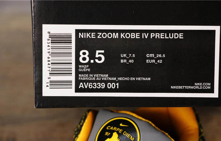 Nike Zoom Kobe 4 Protro 'Carpe Diem' AV6339-001: Premium Basketball Shoes