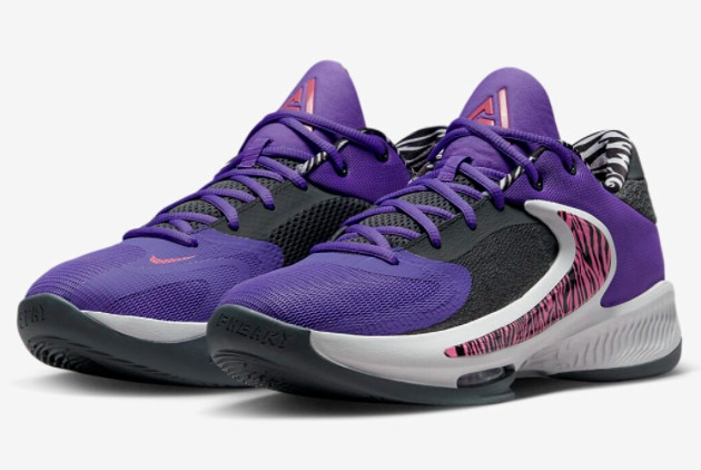 Nike Zoom Freak 4 'Action Grape' Action Grape/Pinksicle-Summit White DO9680-500 - Ultimate Performance and Style