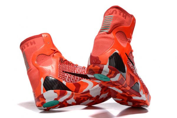 Nike Kobe 9 Elite 'Christmas' 630847-600 - Limited Edition Holiday Sneakers