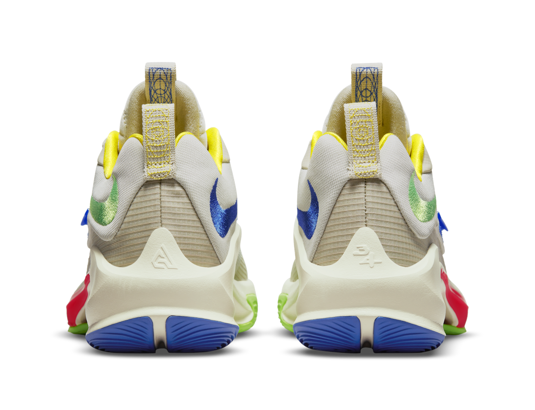 Nike Zoom Freak 3 EP 'Primary Colors' DA0695-100 - High-Performance Basketball Shoes