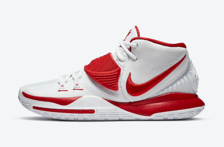 Nike Kyrie 6 TB EP White University Red CZ4938-100 - Buy Now at the Best Price! Nike Kyrie 6 TB EP White University Red CZ4938-100 - Buy Now at the Best Price!