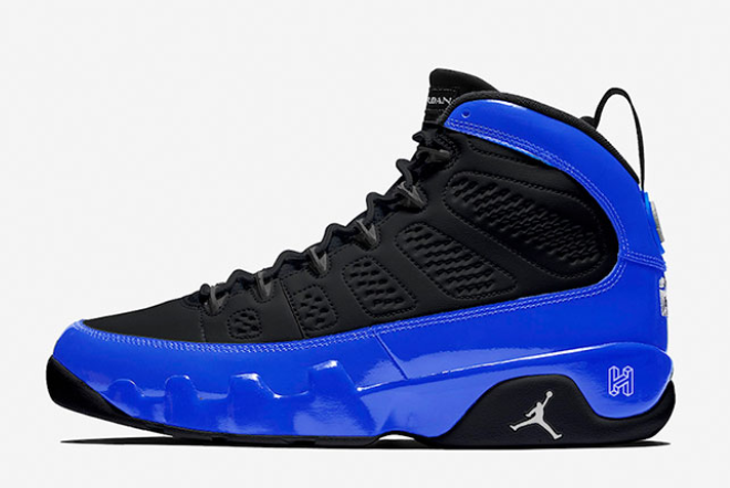 Air Jordan 9 Black/Racer Blue-White CT8019-024: Classic Style with a Modern Twist