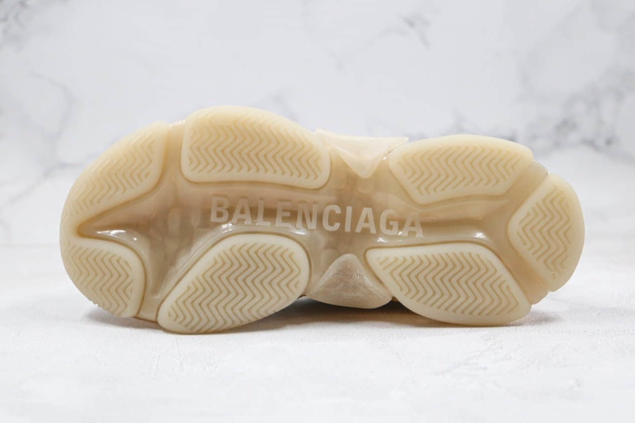 Balenciaga Triple S Sneaker 'Clear Sole - Off White' - Latest Release for Distinctive Style & Comfort