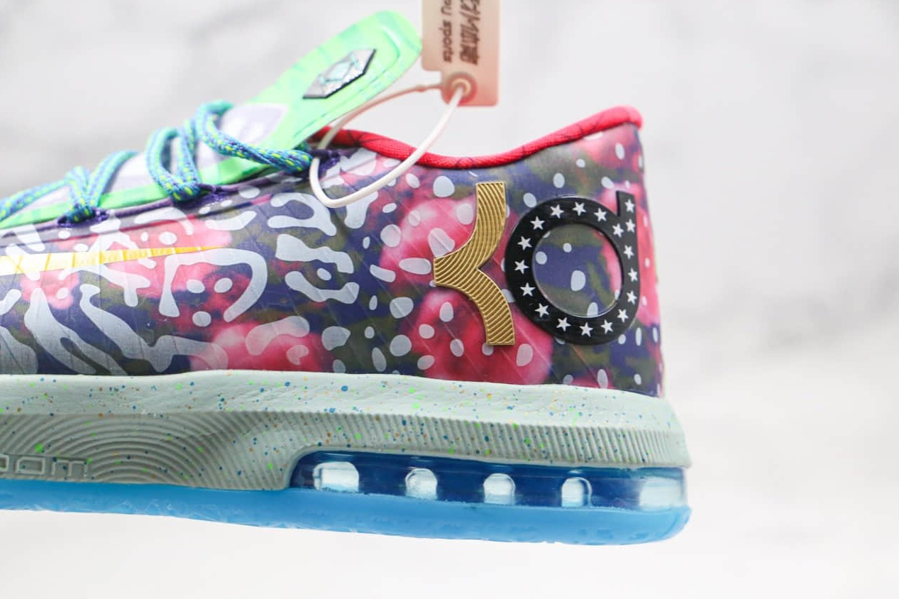 Nike KD 6 'What The KD' 669809-500 - Limited Edition Basketball Shoes