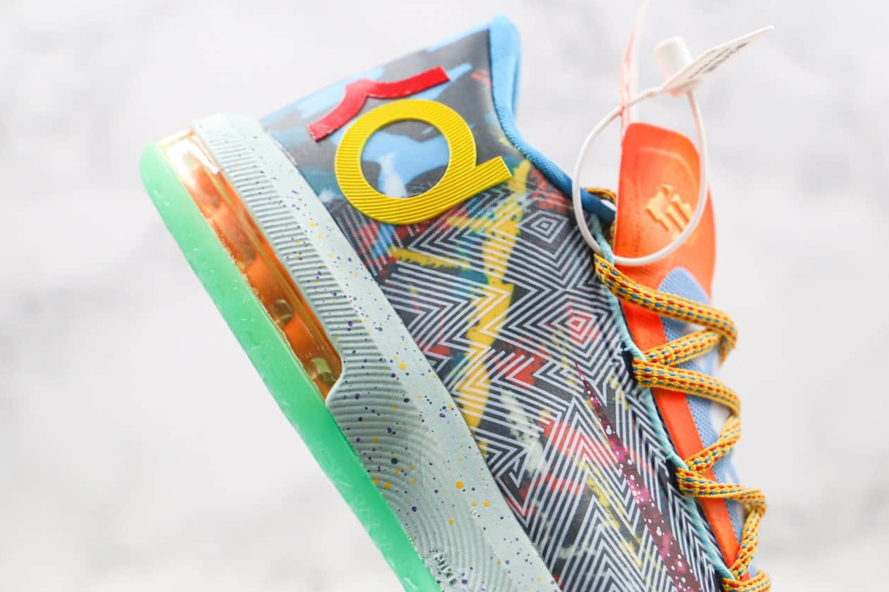 Nike KD 6 'What The KD' 669809-500 - Limited Edition Basketball Shoes