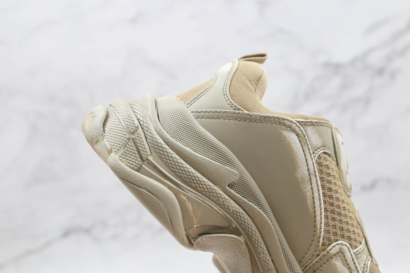 Balenciaga Triple S Sneaker 'Light Beige Faded' - Premium Stylish Footwear