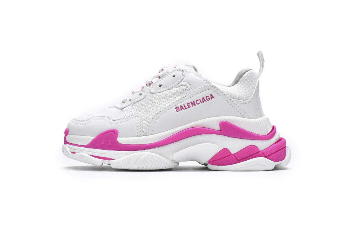 Balenciaga Triple S Fluo Green White 536737 W2CA3 3890