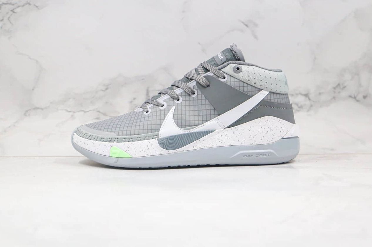 Nike KD 13 TB 'Wolf Grey White' CK6017-001 - Lightweight and Dynamic | Free Shipping.