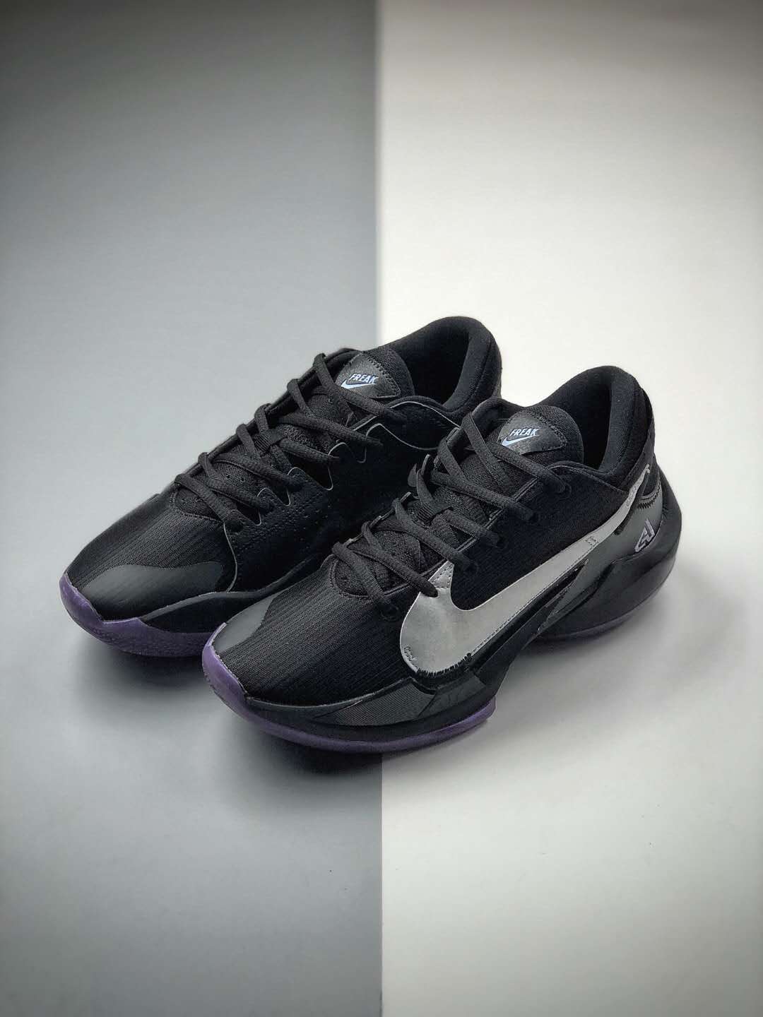 Nike Zoom Freak 2 Dusty Amethyst Black Purple Metallic Silver - CK5424-005